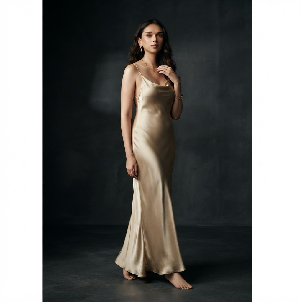 Champagne Silk Slip